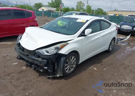 2014 Hyundai Elantra Se из США, поврежденный, VIN 5NPDH4AE9EH471263